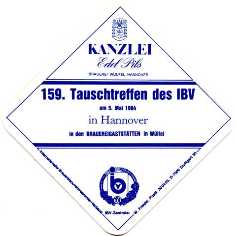 hannover h-ni wlfel kanz quad 4b (raute180-tauschtreffen 1984-blau)